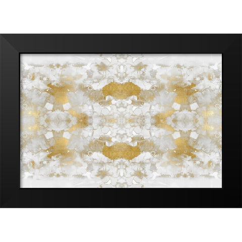 Reflections in Gold IV Black Modern Wood Framed Art Print by Blake, Madeline