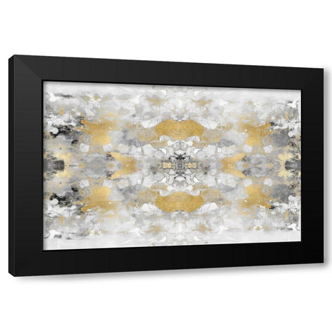 Reflections in Gold VI Black Modern Wood Framed Art Print by Blake, Madeline
