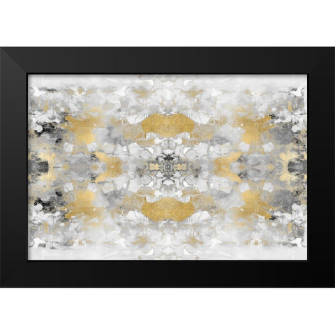 Reflections in Gold VI Black Modern Wood Framed Art Print by Blake, Madeline