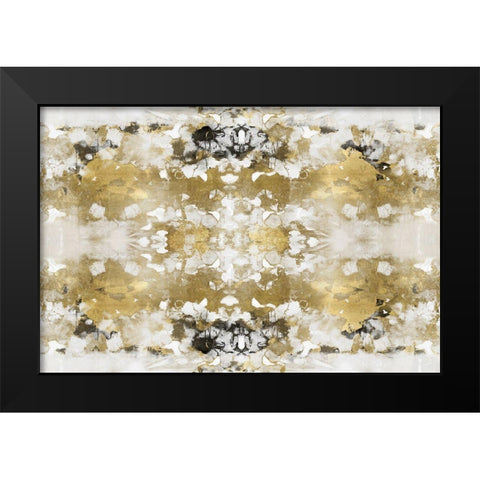 Reflections in Gold VII Black Modern Wood Framed Art Print by Blake, Madeline
