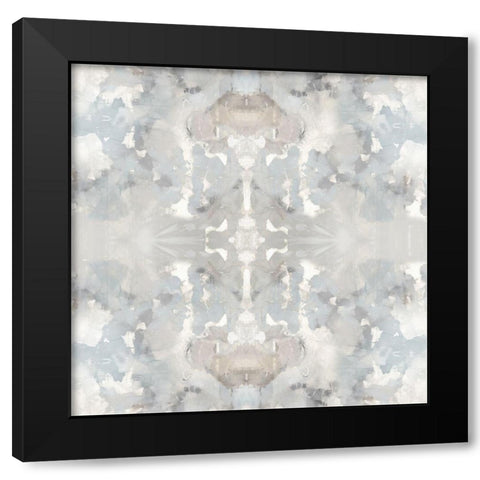 Harmony Gray II Black Modern Wood Framed Art Print by Blake, Madeline