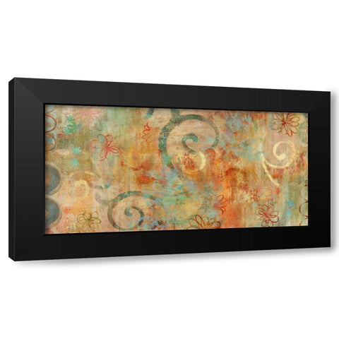 Playground Black Modern Wood Framed Art Print by Dunn, Emily