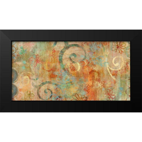 Playground Black Modern Wood Framed Art Print by Dunn, Emily