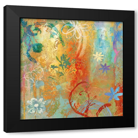 New Utopia I Black Modern Wood Framed Art Print with Double Matting by Dunn, Emily