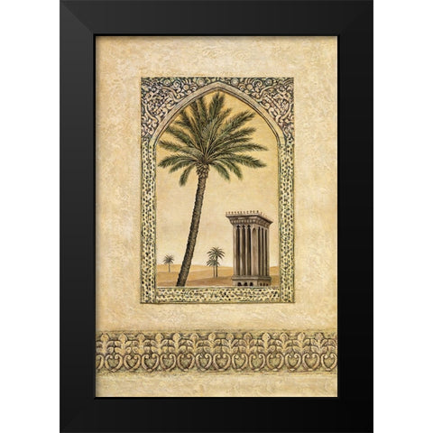 Desert Wind I Black Modern Wood Framed Art Print by Moreau, Eduardo