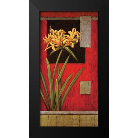 In the Moment I Black Modern Wood Framed Art Print by Lange, Erin
