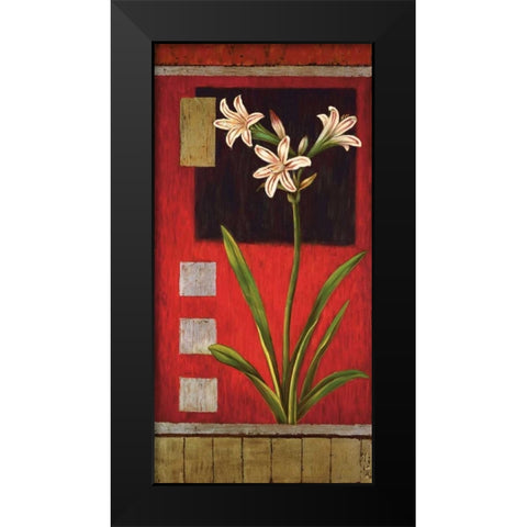 In the Moment II Black Modern Wood Framed Art Print by Lange, Erin