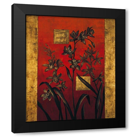 Evening Silhouette I Black Modern Wood Framed Art Print with Double Matting by Lange, Erin