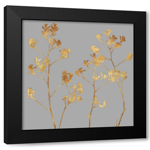 Gold at Dusk II Black Modern Wood Framed Art Print by Lange, Erin