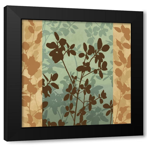 Mingle I Black Modern Wood Framed Art Print by Lange, Erin