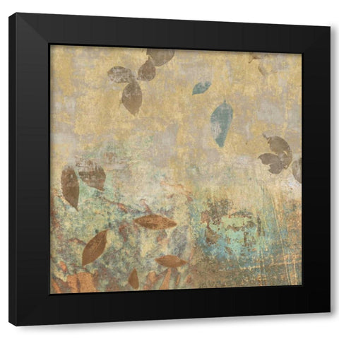 Natures Rhythm II Black Modern Wood Framed Art Print by Lange, Erin