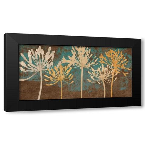 Five Friends Black Modern Wood Framed Art Print with Double Matting by Lange, Erin