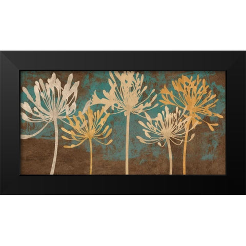 Five Friends Black Modern Wood Framed Art Print by Lange, Erin