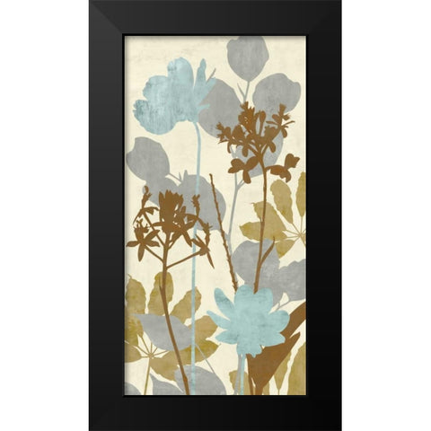 Peaceful Garden I Black Modern Wood Framed Art Print by Lange, Erin