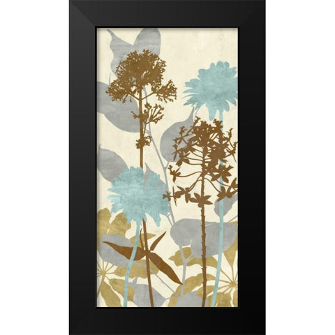 Peaceful Garden II Black Modern Wood Framed Art Print by Lange, Erin