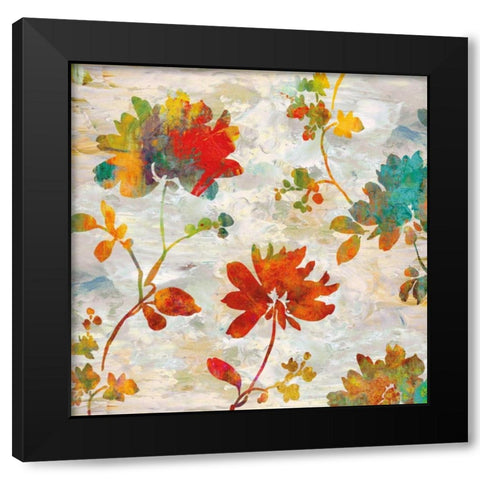 Garden View II Black Modern Wood Framed Art Print by Lange, Erin