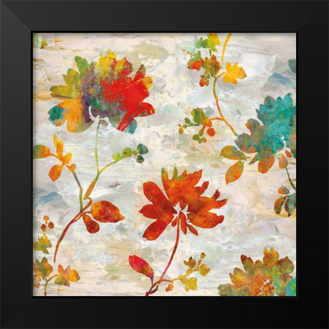 Garden View II Black Modern Wood Framed Art Print by Lange, Erin