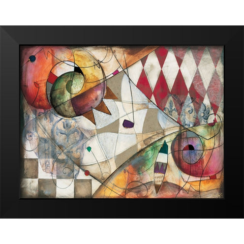 Premiere I Black Modern Wood Framed Art Print by Waugh, Eric
