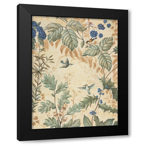 Nature I Black Modern Wood Framed Art Print with Double Matting by Bouchardeau, Frances