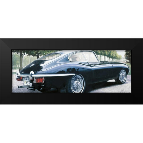 British Black Black Modern Wood Framed Art Print by Brook, Francis