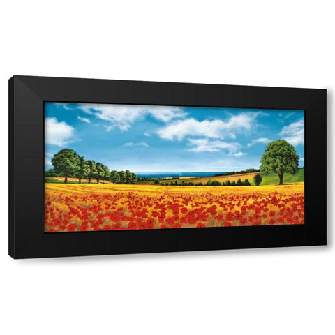 Prospettive sul mare Black Modern Wood Framed Art Print by Arnolfi, Giorgio