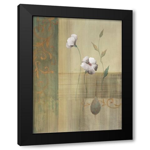 Collection decorative II Black Modern Wood Framed Art Print with Double Matting by Boulez, Genevieve