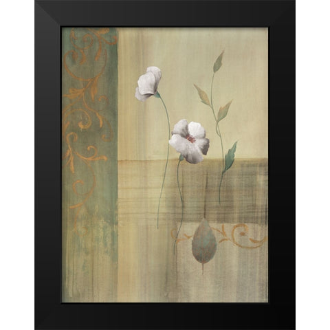 Collection decorative II Black Modern Wood Framed Art Print by Boulez, Genevieve