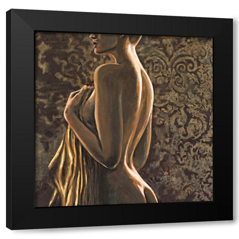 Neoclassico I Black Modern Wood Framed Art Print with Double Matting by Mariani, Giorgio