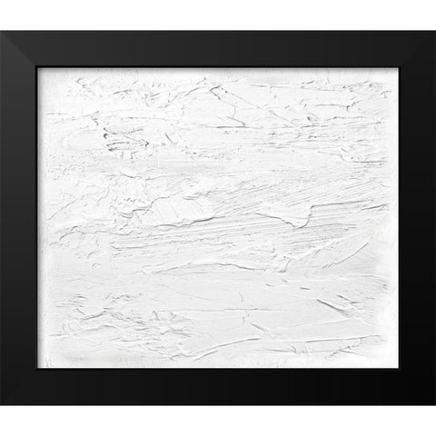 Textured on White II Black Modern Wood Framed Art Print by Gordon, Sofia