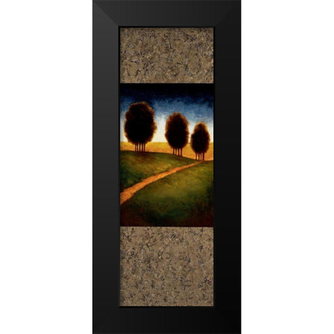 Lighted Path I Black Modern Wood Framed Art Print by Williams, Gregory