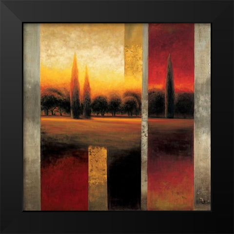 Reflections I Black Modern Wood Framed Art Print by Williams, Gregory