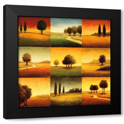 Landscape Perspectives Black Modern Wood Framed Art Print with Double Matting by Williams, Gregory