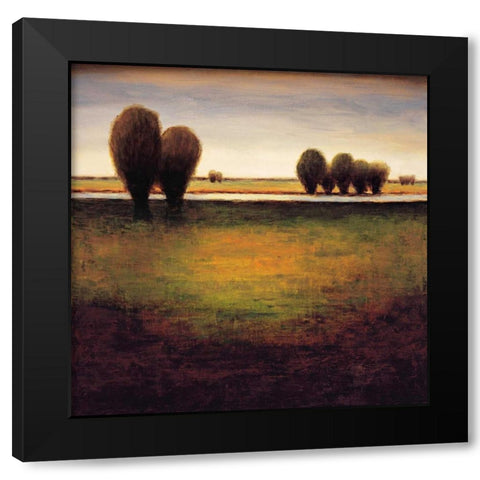 Big Sky I Black Modern Wood Framed Art Print with Double Matting by Williams, Gregory