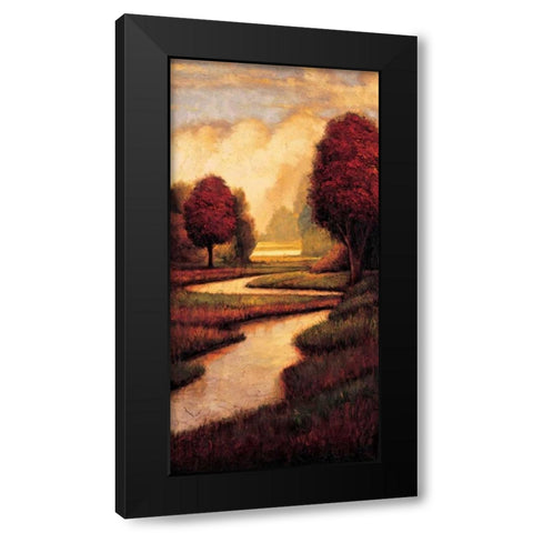 Waterside II Black Modern Wood Framed Art Print by Williams, Gregory
