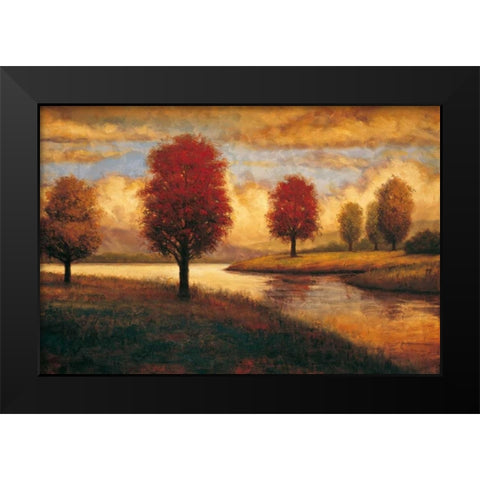 Serene I Black Modern Wood Framed Art Print by Williams, Gregory