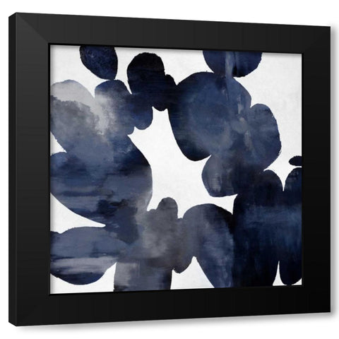 Enigmatic II Black Modern Wood Framed Art Print with Double Matting by Carlson, Hannah