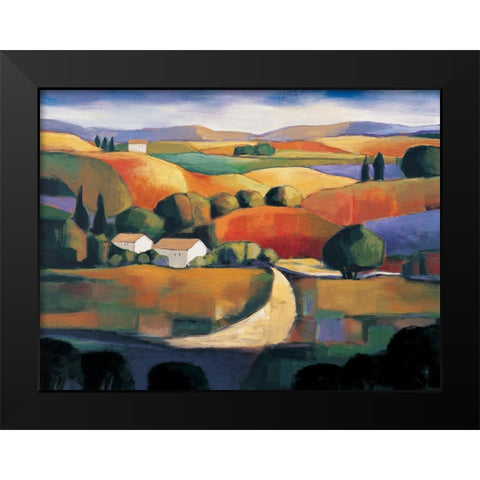 Paso Robles II Black Modern Wood Framed Art Print by Clarke, Janine