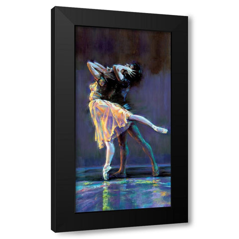 The Dream Black Modern Wood Framed Art Print with Double Matting by Kam, Jin G.