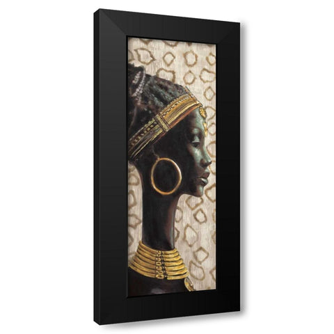 Nobility III Black Modern Wood Framed Art Print with Double Matting by Morgan, Joseph