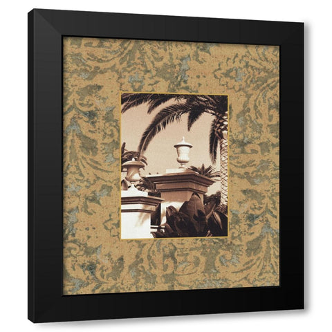 St. Regis I Black Modern Wood Framed Art Print with Double Matting by Seba, John