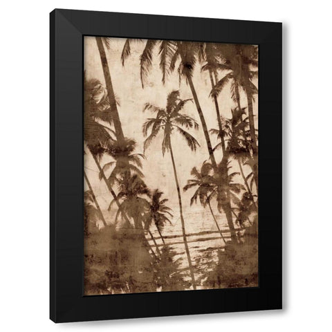 Trade Winds I Black Modern Wood Framed Art Print with Double Matting by Seba, John