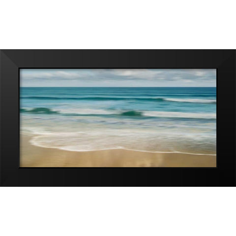 Afternoon Tide Black Modern Wood Framed Art Print by Seba, John