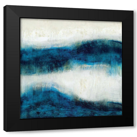 Emerge III Black Modern Wood Framed Art Print with Double Matting by Blake, Jaden