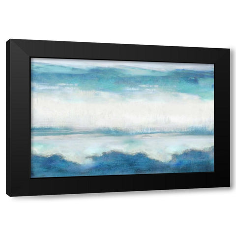 Lofty Black Modern Wood Framed Art Print by Blake, Jaden