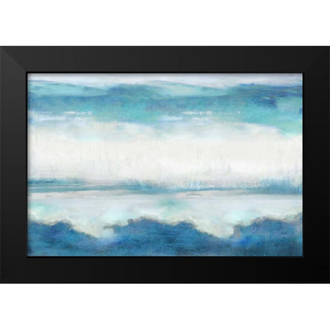 Lofty Black Modern Wood Framed Art Print by Blake, Jaden