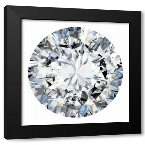 Shine On II Black Modern Wood Framed Art Print with Double Matting by Tatum, Jan