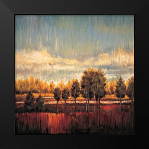 Quiet River II Black Modern Wood Framed Art Print by Bryant, James