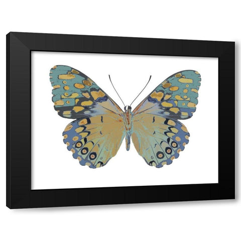 Butterfly in Amethyst II Black Modern Wood Framed Art Print by Bosco, Julia