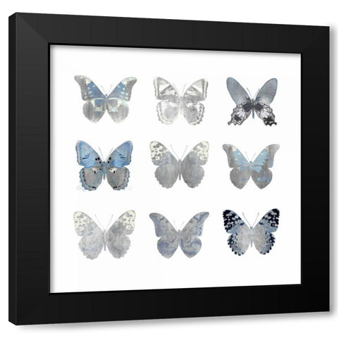 Butterfly Study II Black Modern Wood Framed Art Print by Bosco, Julia
