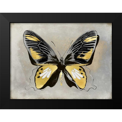Butterfly Study III Black Modern Wood Framed Art Print by Bosco, Julia